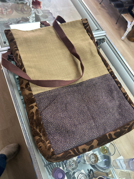 Brown Bag w/ Strap (heavier material