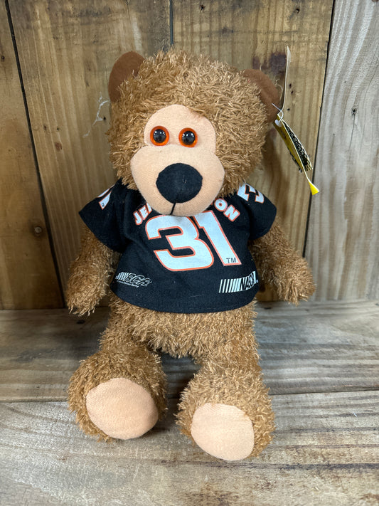 NASCAR Pit Stop Bear #31 Jeff Burton w/Tags