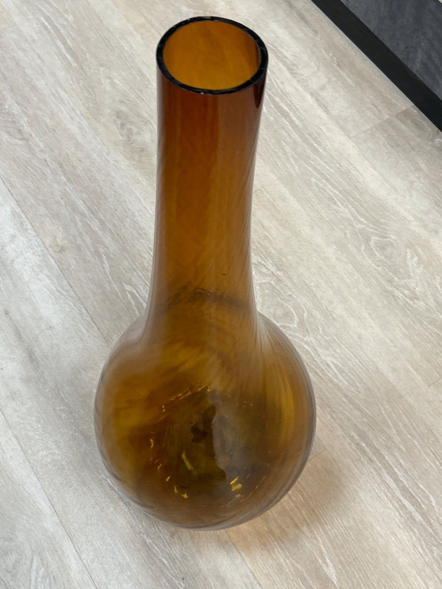 Glass Vase 36" Brown