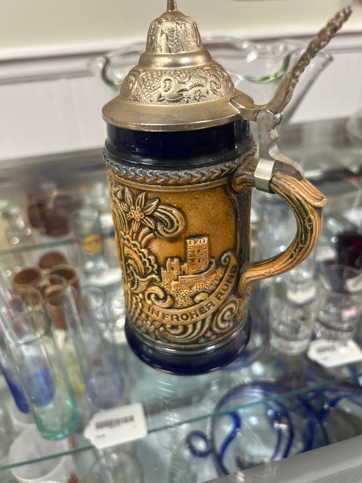 Vintage Collectible Gerz German Beer Stein