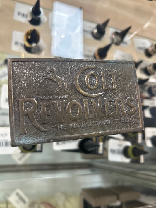 Vintage Colt Revolvers Belt Buckle