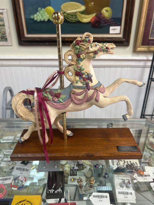 PJ's Carousel Collection "Flyer" PJ Original Newbern, VA Signed P. Hennon