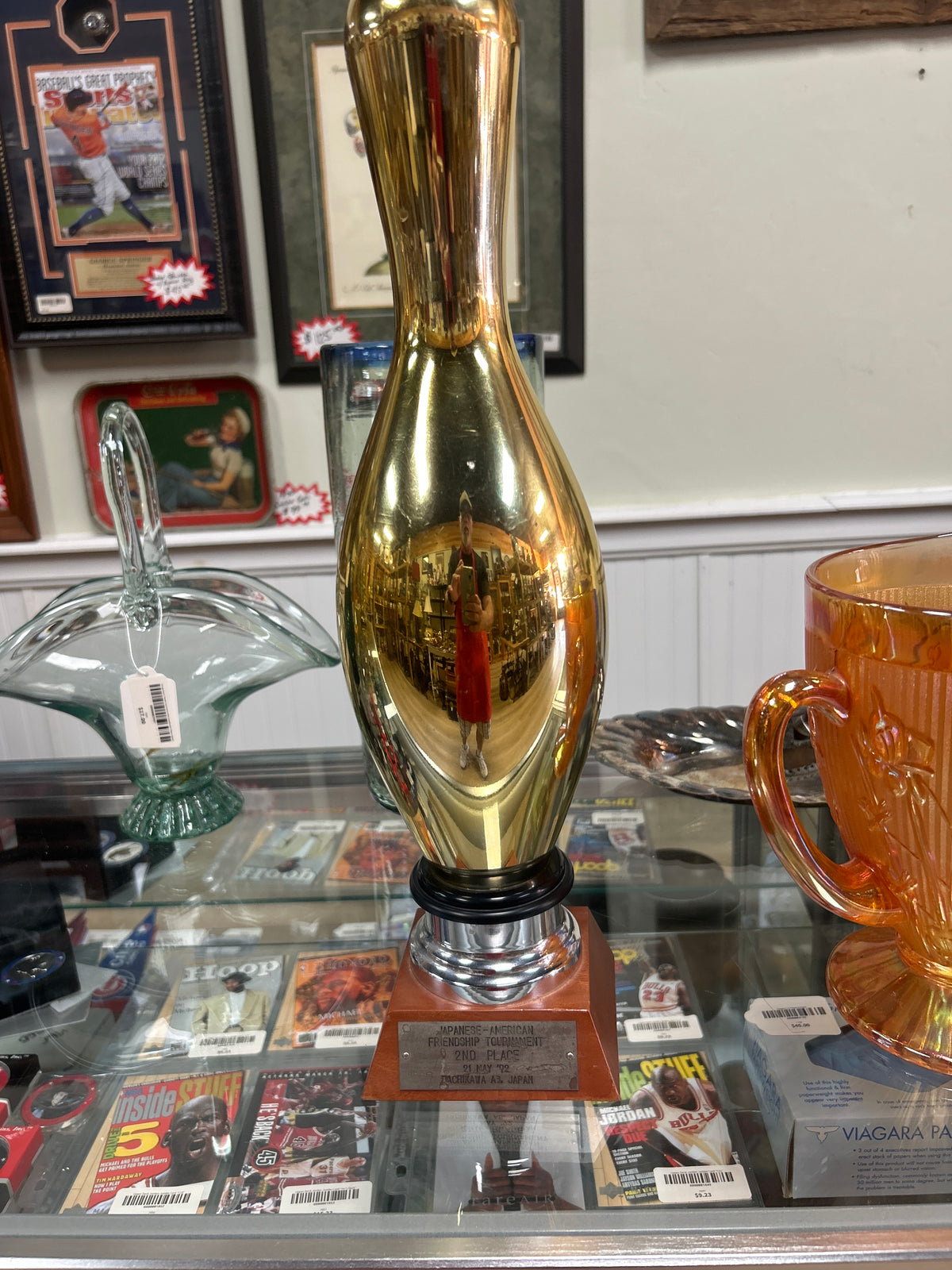 Vintage Bowling Trophy! 1972