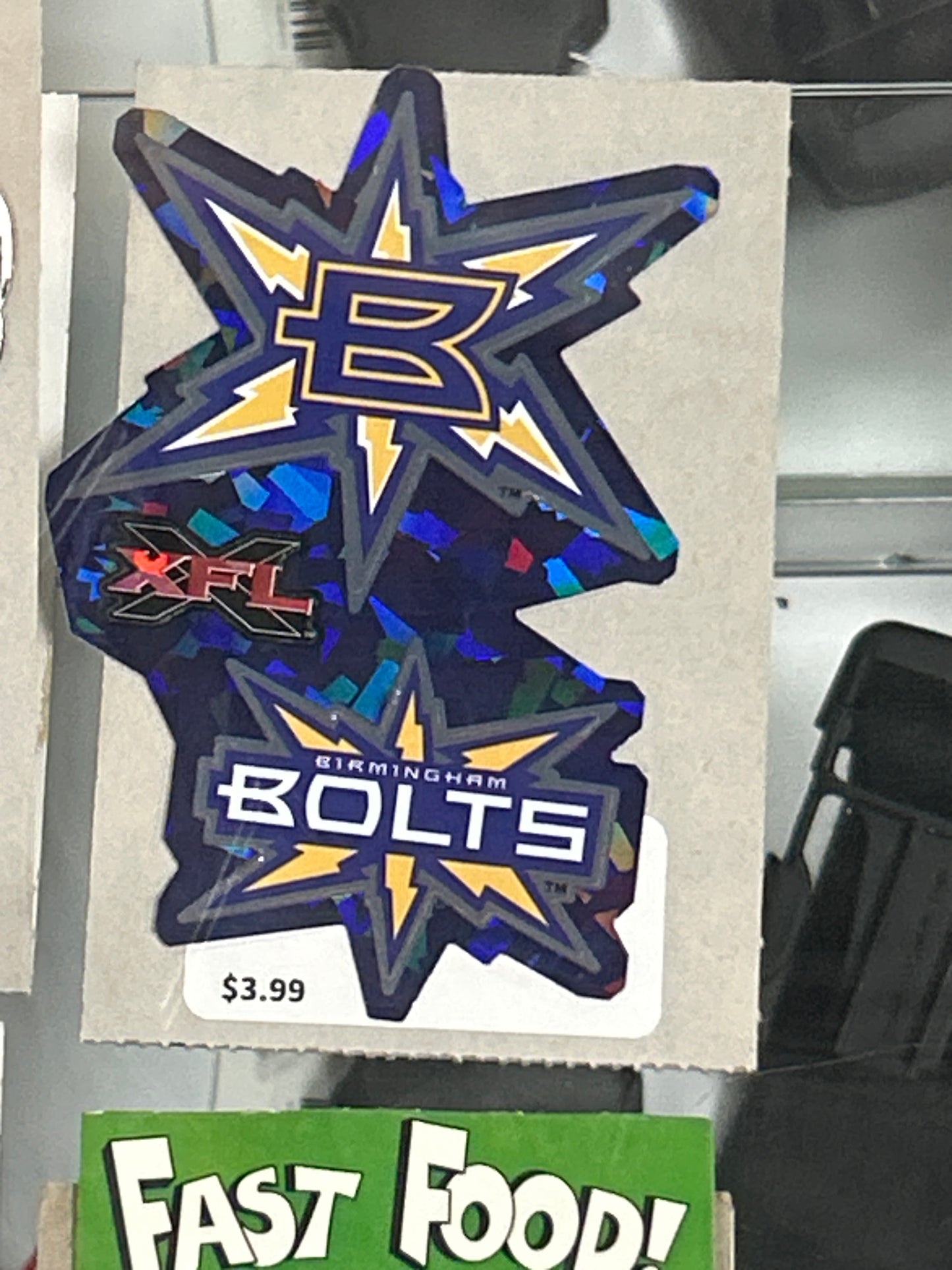 Vintage XFL Decals