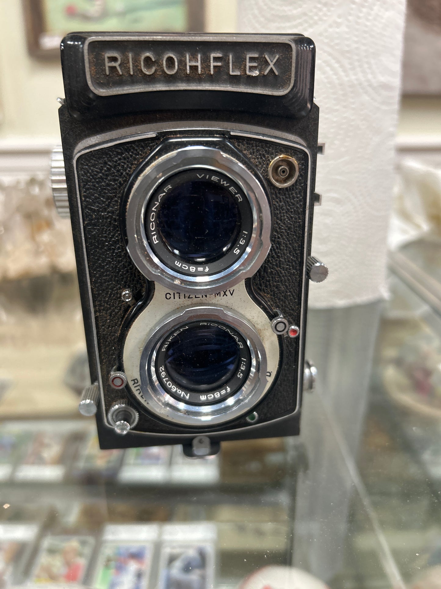 Ricoflex dia camera with Case