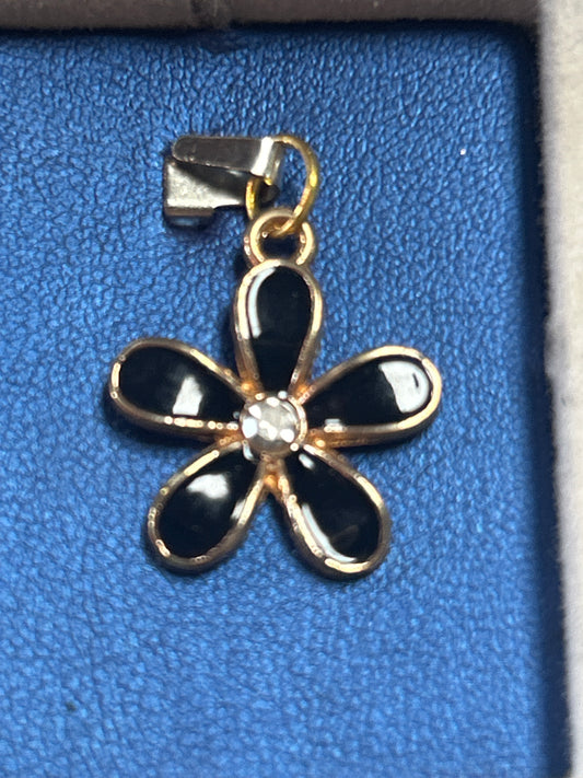 Charm (black flower)