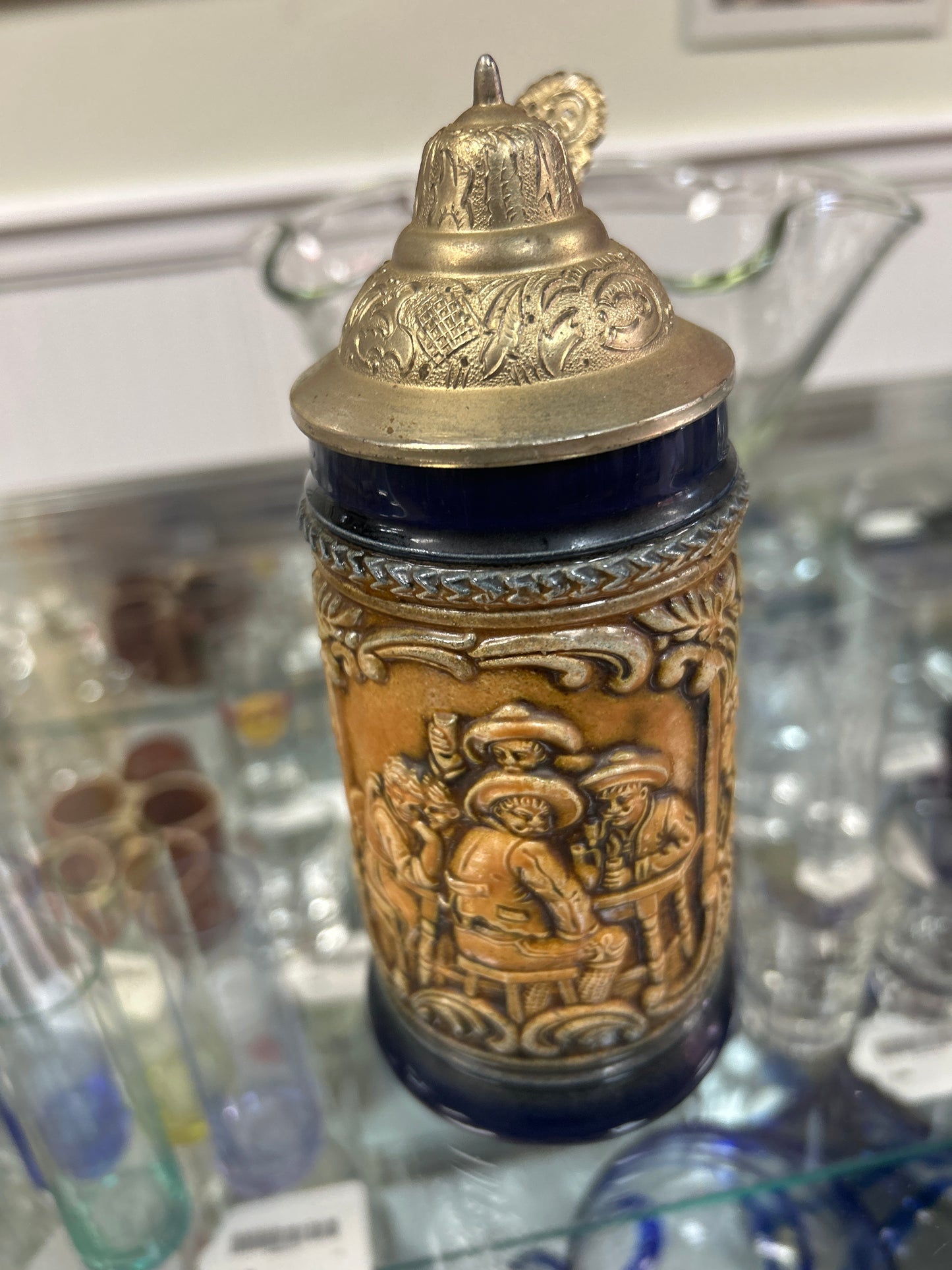 Vintage Collectible Gerz German Beer Stein