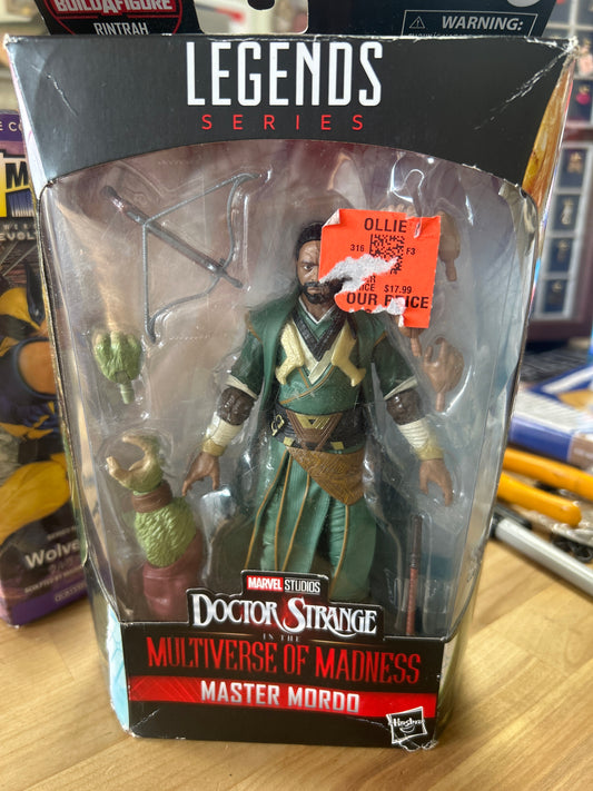 Master Mordo Doctor Strange 6 Inch Figure Legends Series Hasbro (boxes is rough)