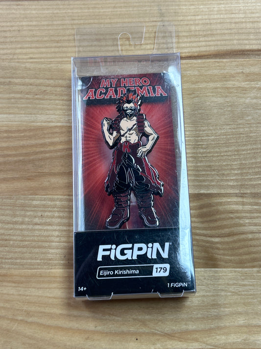 My Hero Academia Eijiro Kirishima 179 FigPin Funimation

New In Package (GameStop price tag on back)