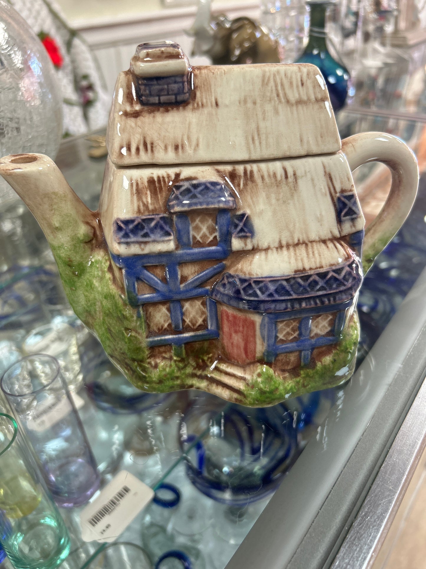 Folk Art Teapot by Jeanne