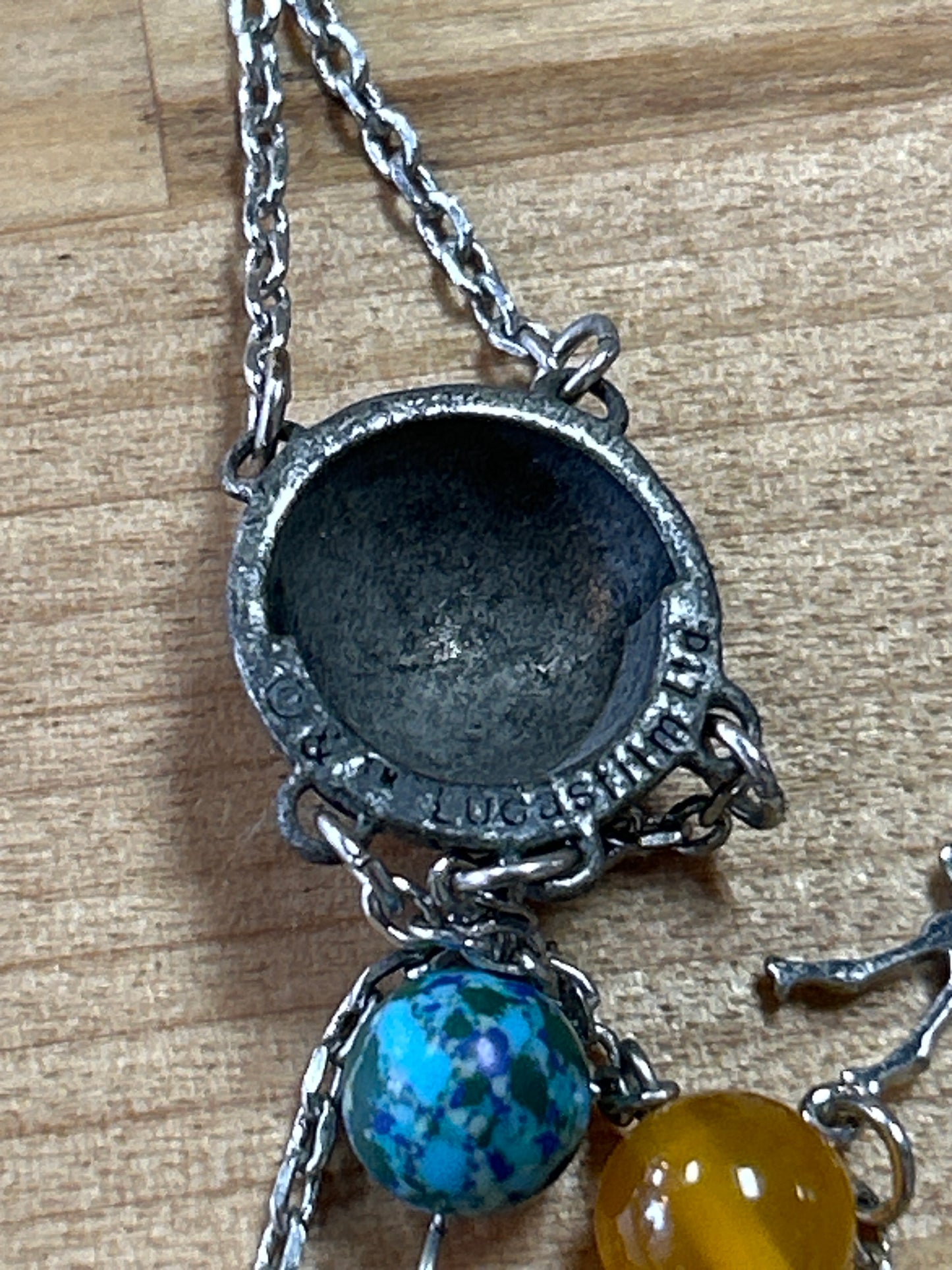Stynning Original Lucas Film Star Wars LTD Necklace Natural Stone Planets (pre-owned)