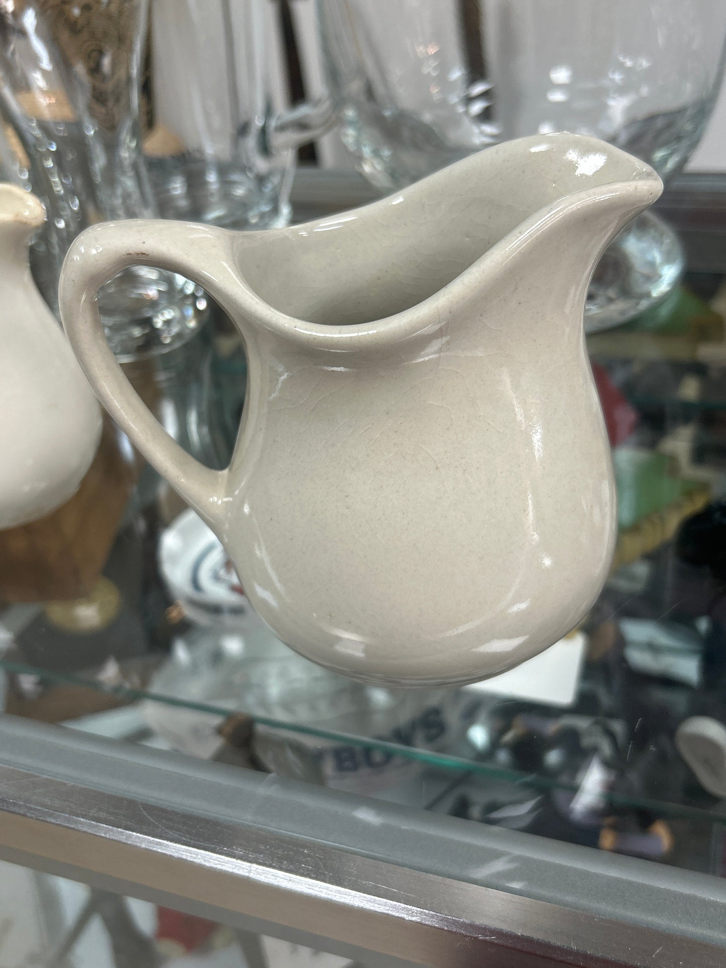 Antique pitcher 5” unmarked w/ light grazing