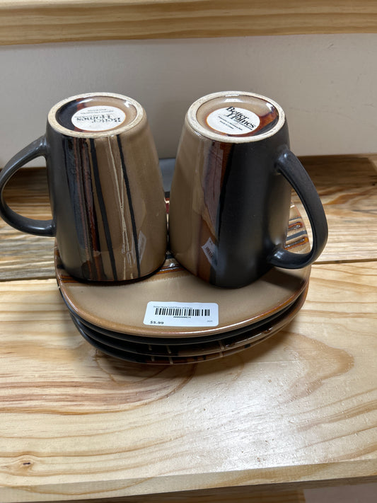 Better Home Salad Plates w/2 Mugs
