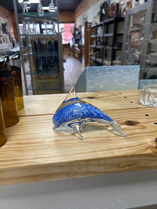 Glass dolphin