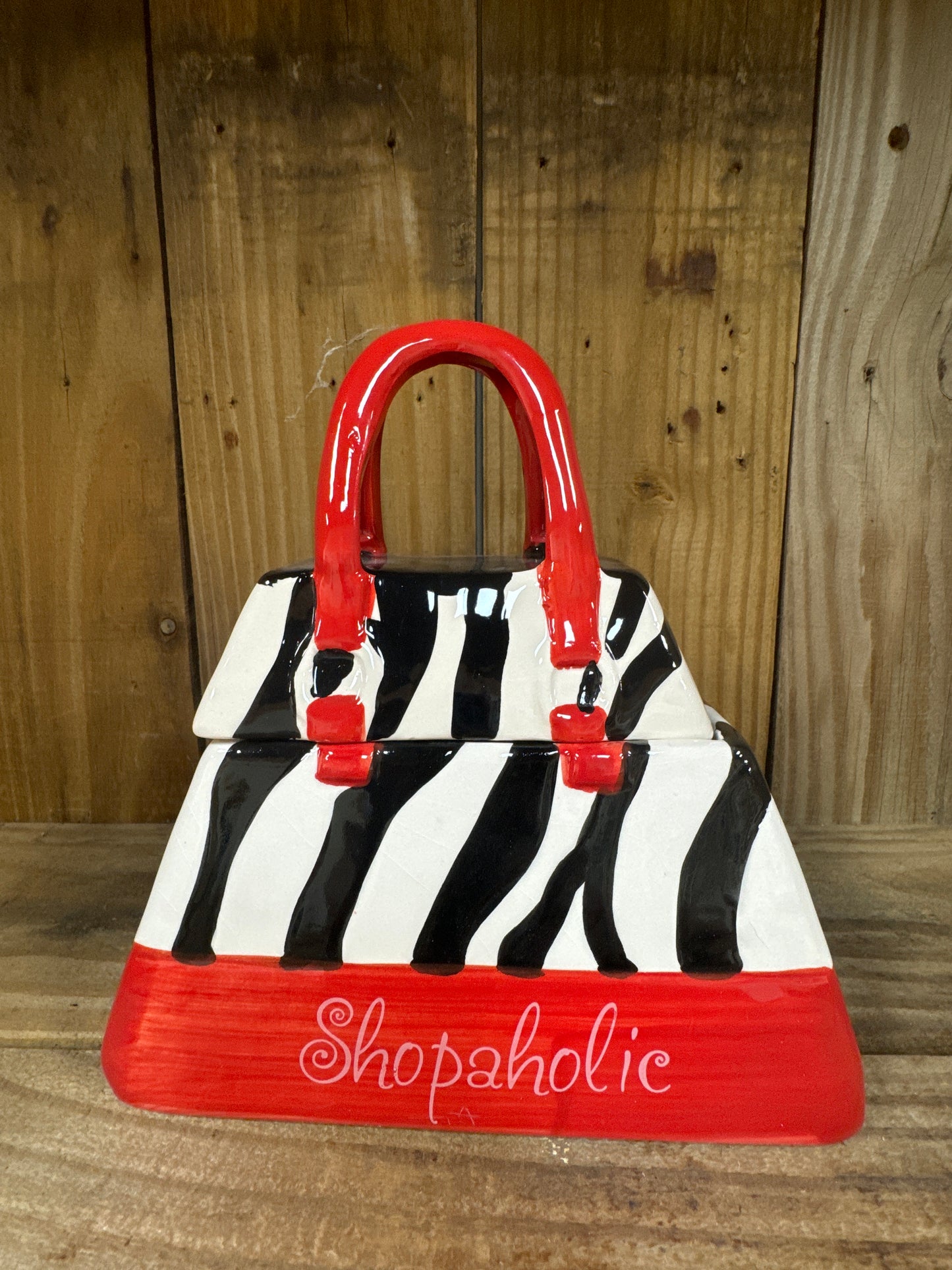 Shopaholic Cookie Jar