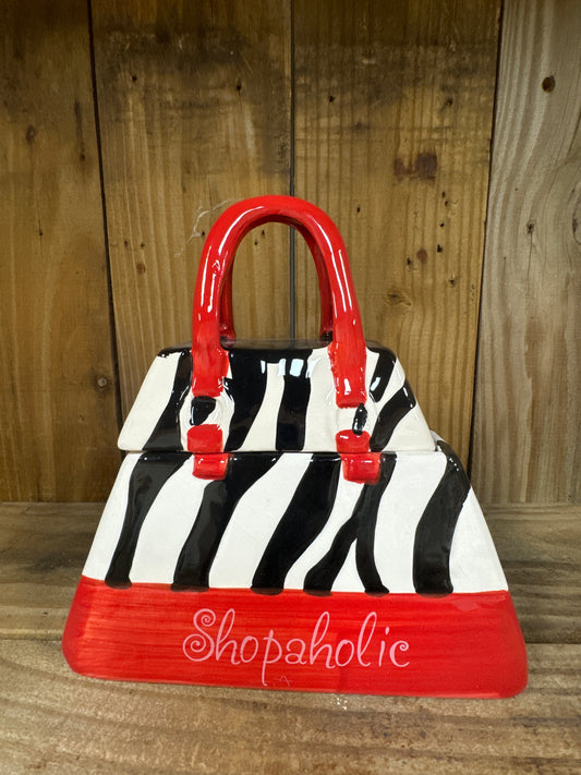 Shopaholic Cookie Jar