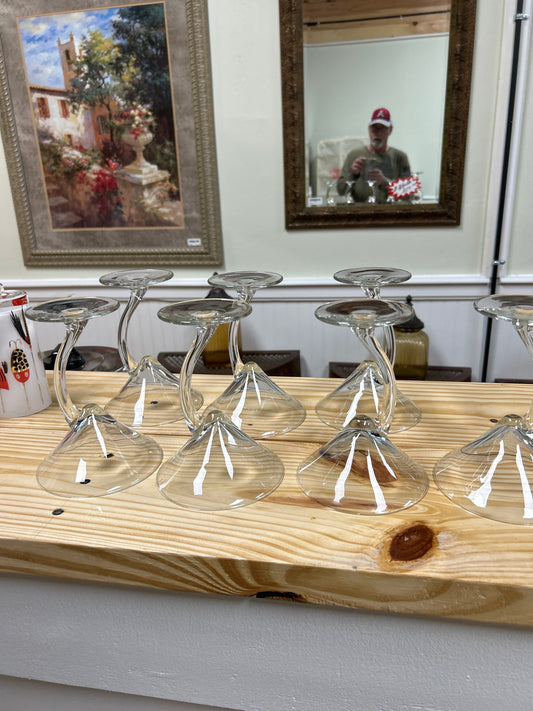 Glasses Martini Offset Stem (set of 7)