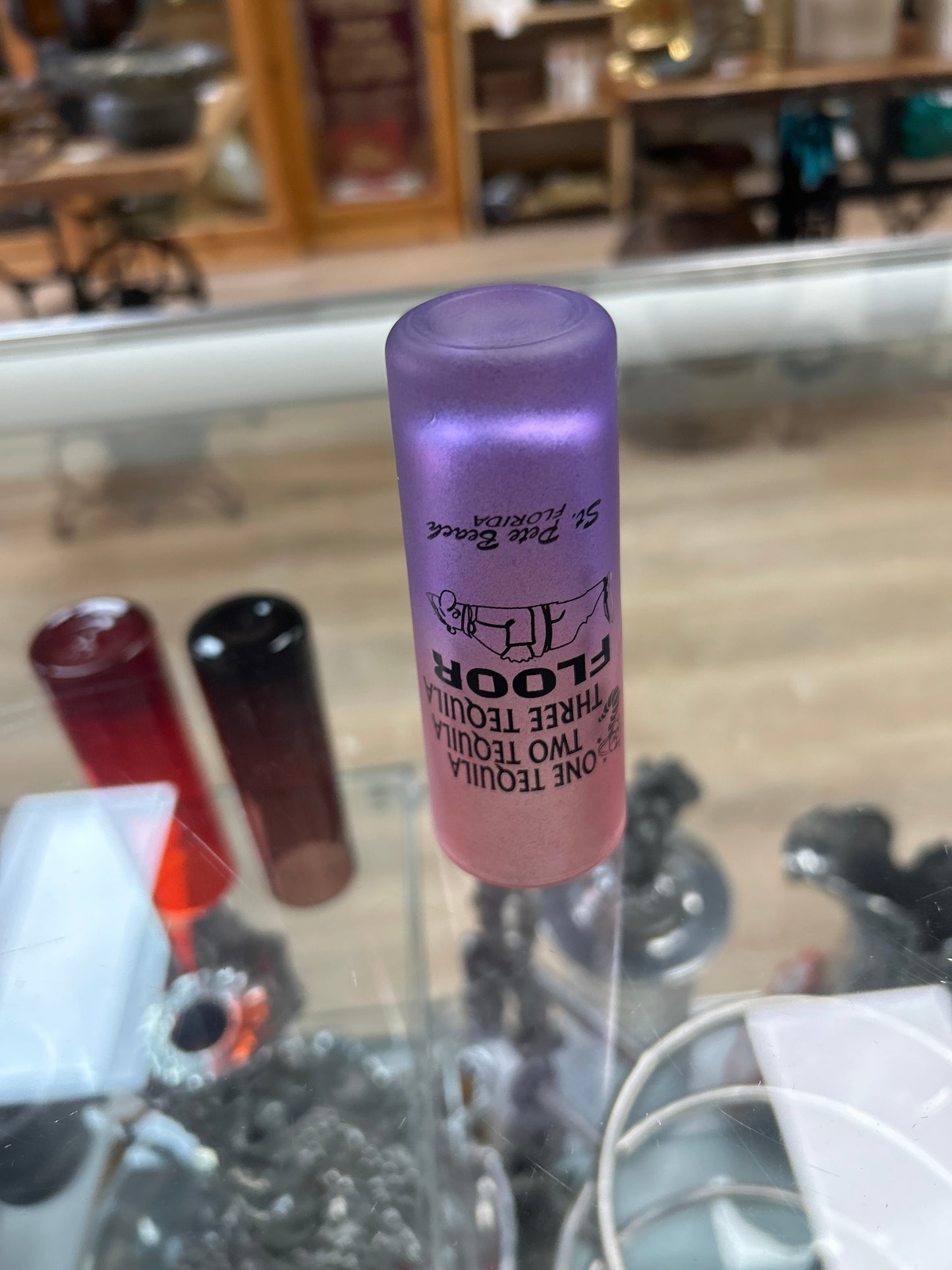 Tequila Floor shot glass