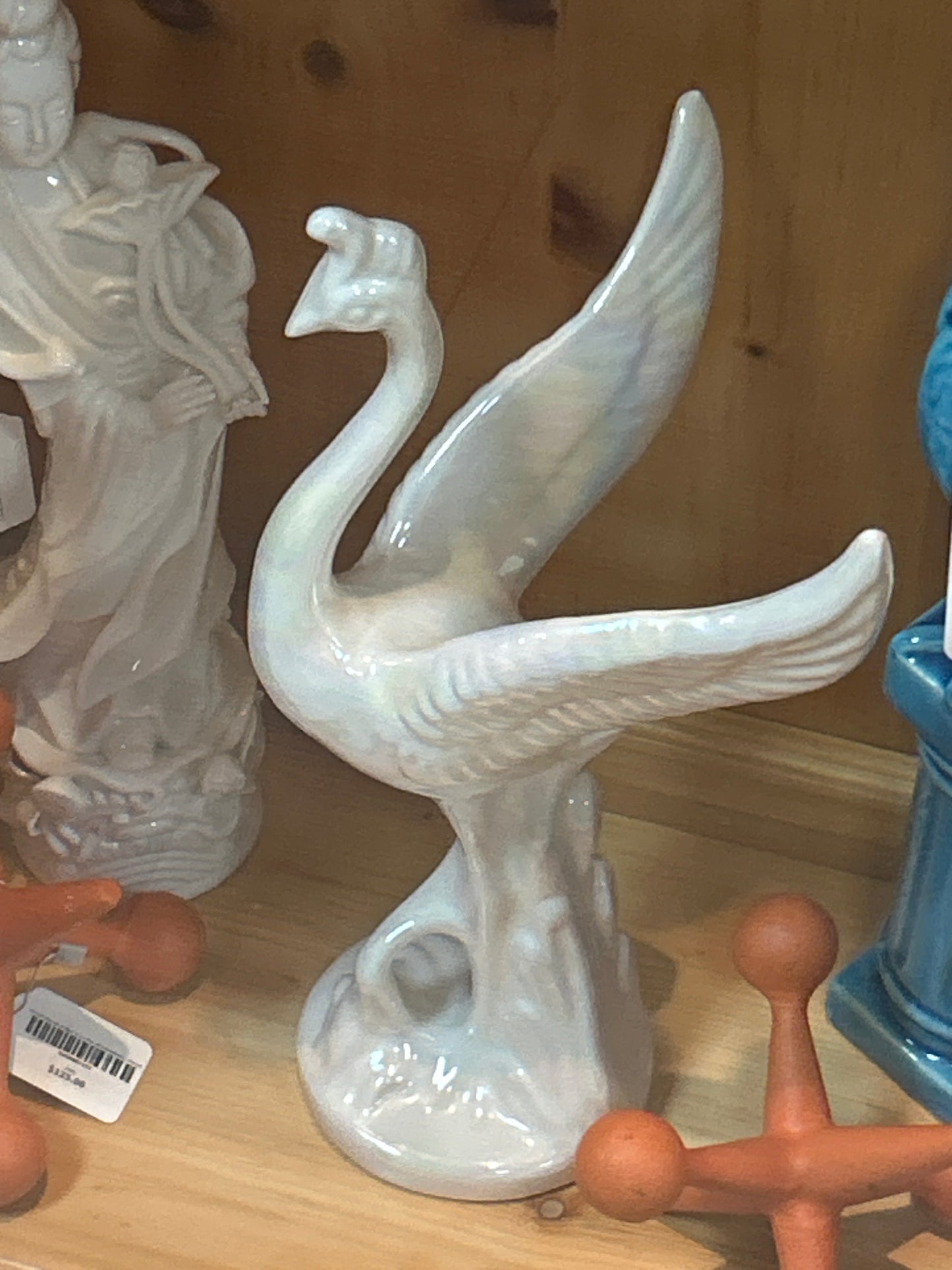 Vintage Iridescent Bird (age grazing)