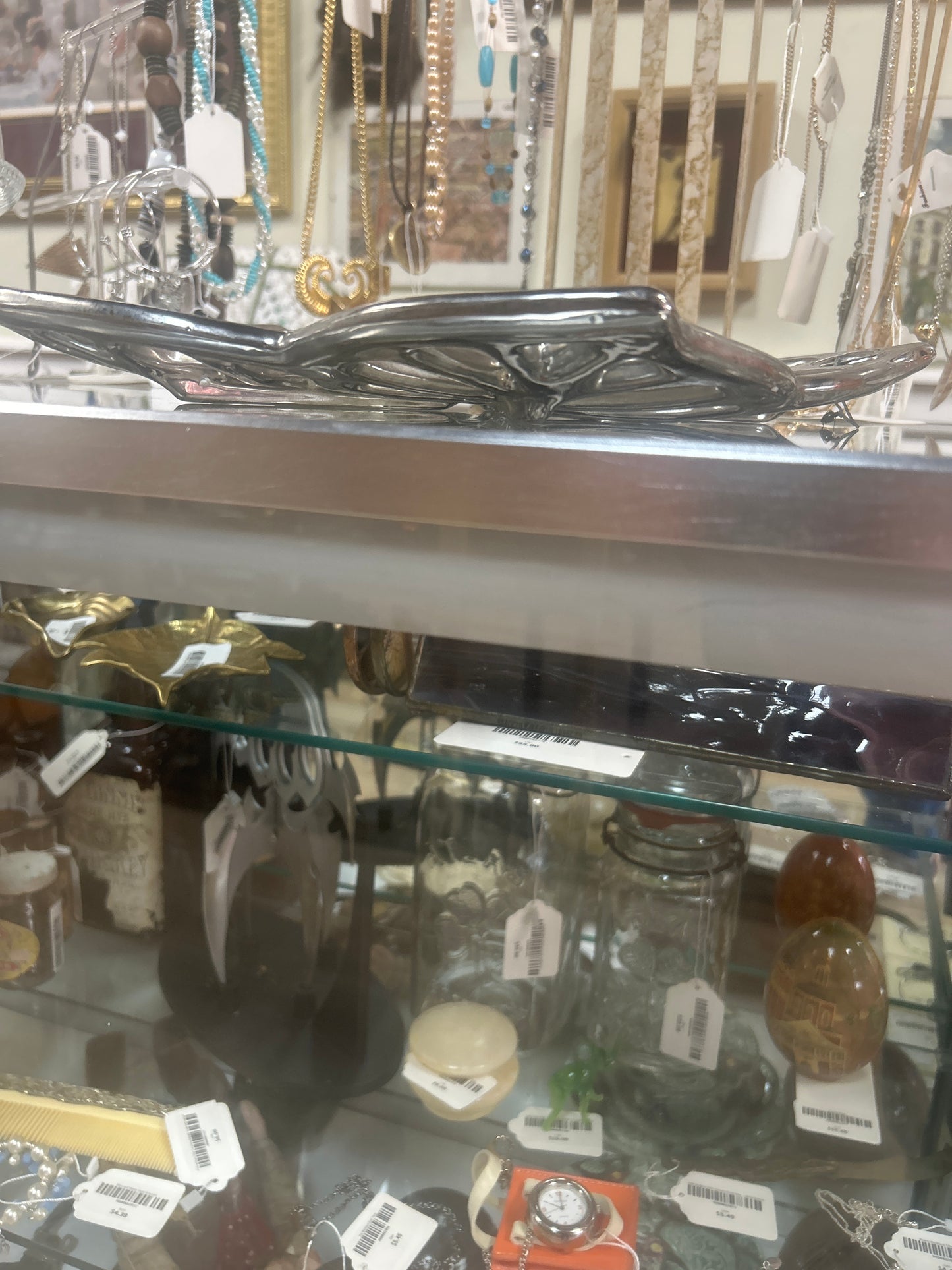 Vintage Metal Platter (Heavy)