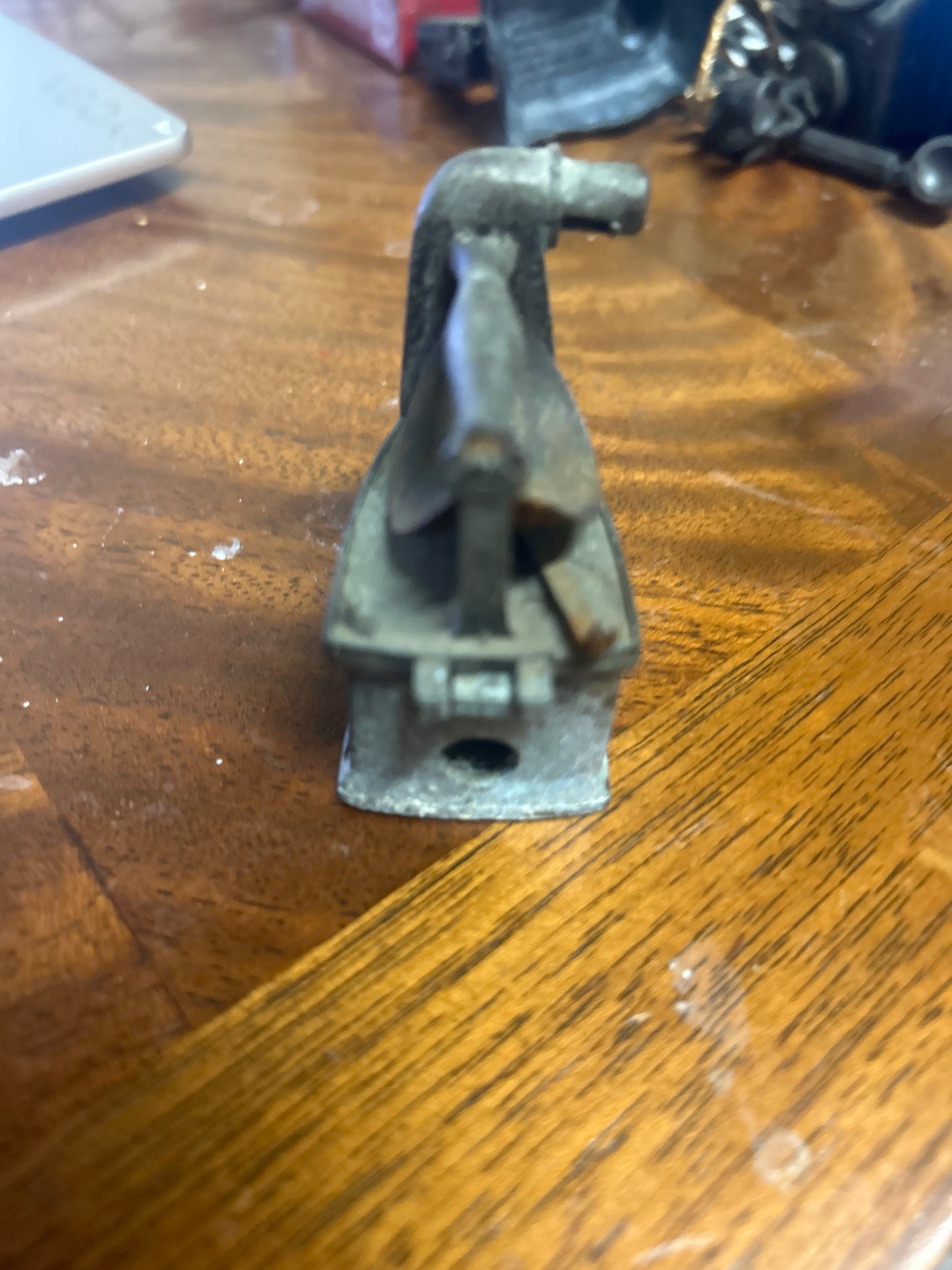 Vintage Durham Industries Diecast Metal Miniature Dollhouse No. 5405 Flat Iron