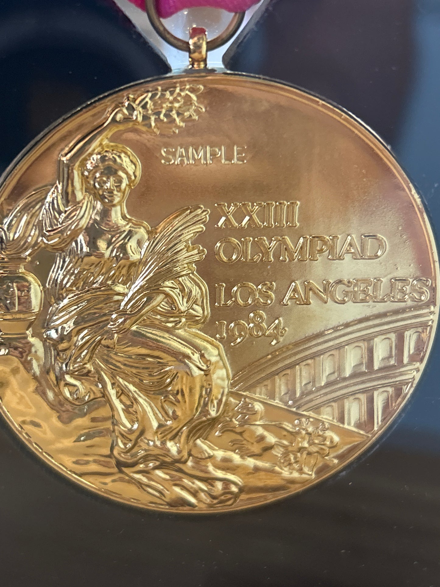 Josten’s Sample Metal 1984 Olympics in original case