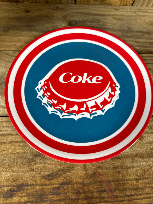 Coca-Cola Medium Melamine Plate (Coke)