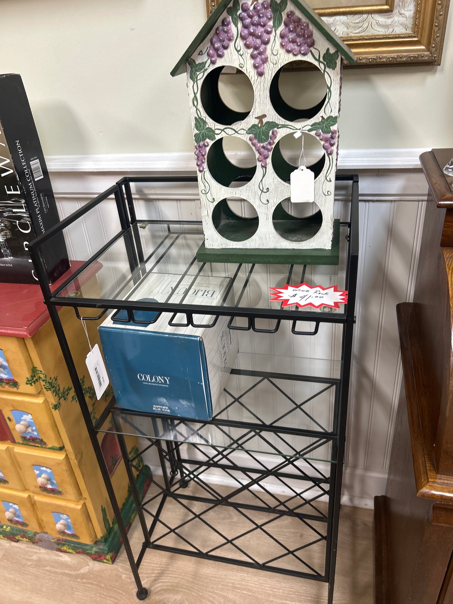 Wine Rack 2 Shelf (39” x 19”)