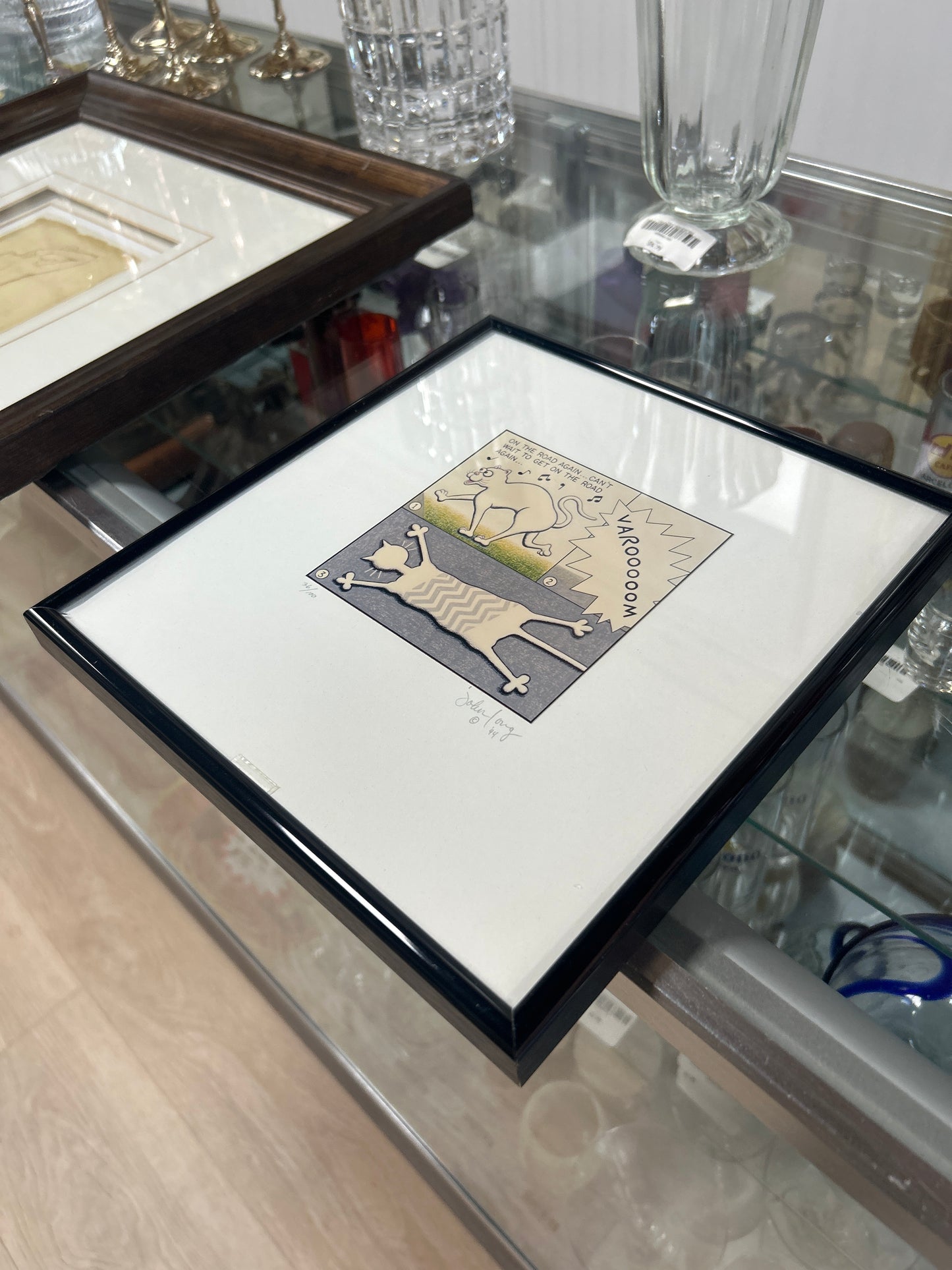 John Long Signed And # Art/Cartoon