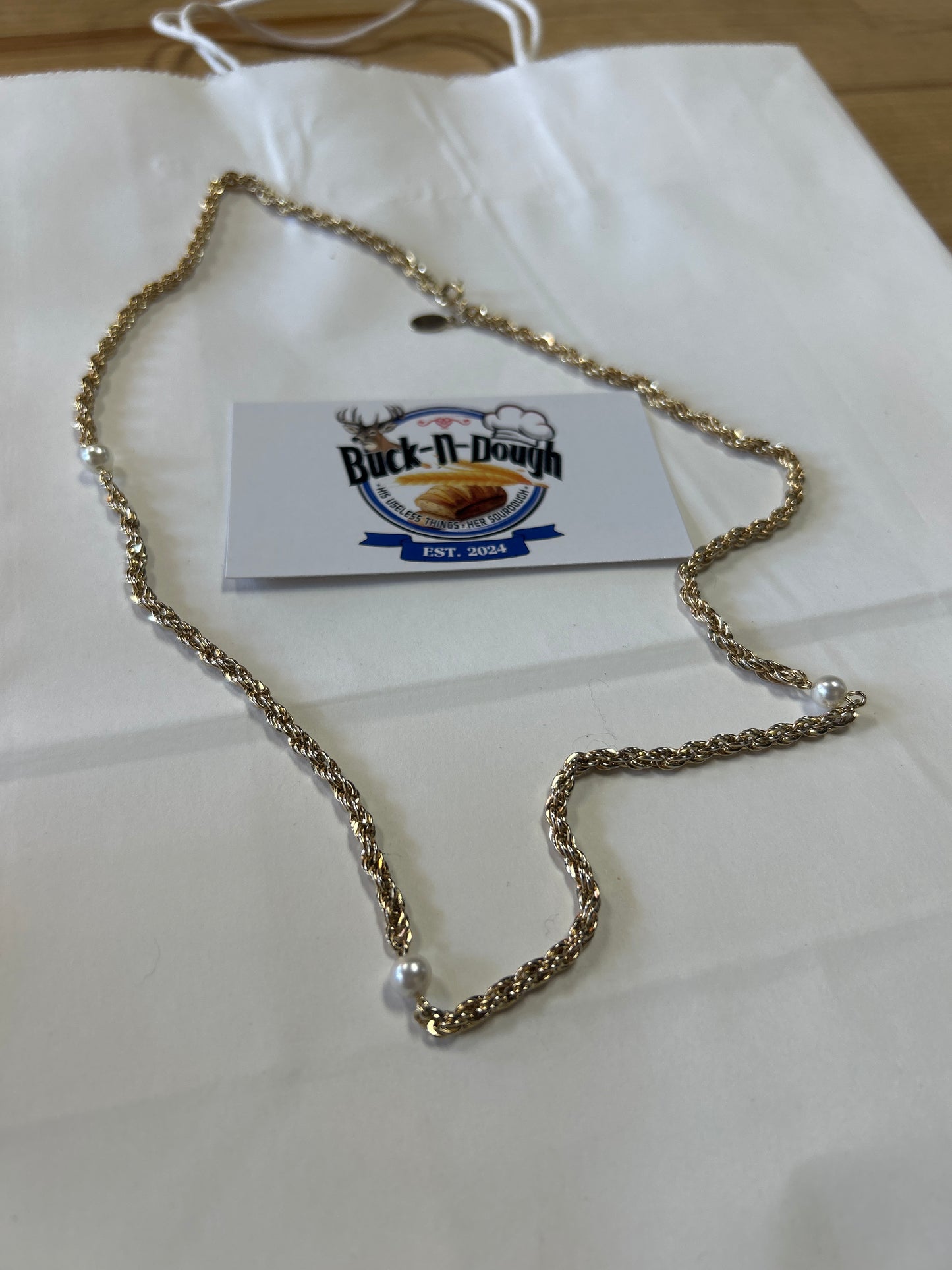 Parklane Gold Tone Necklace