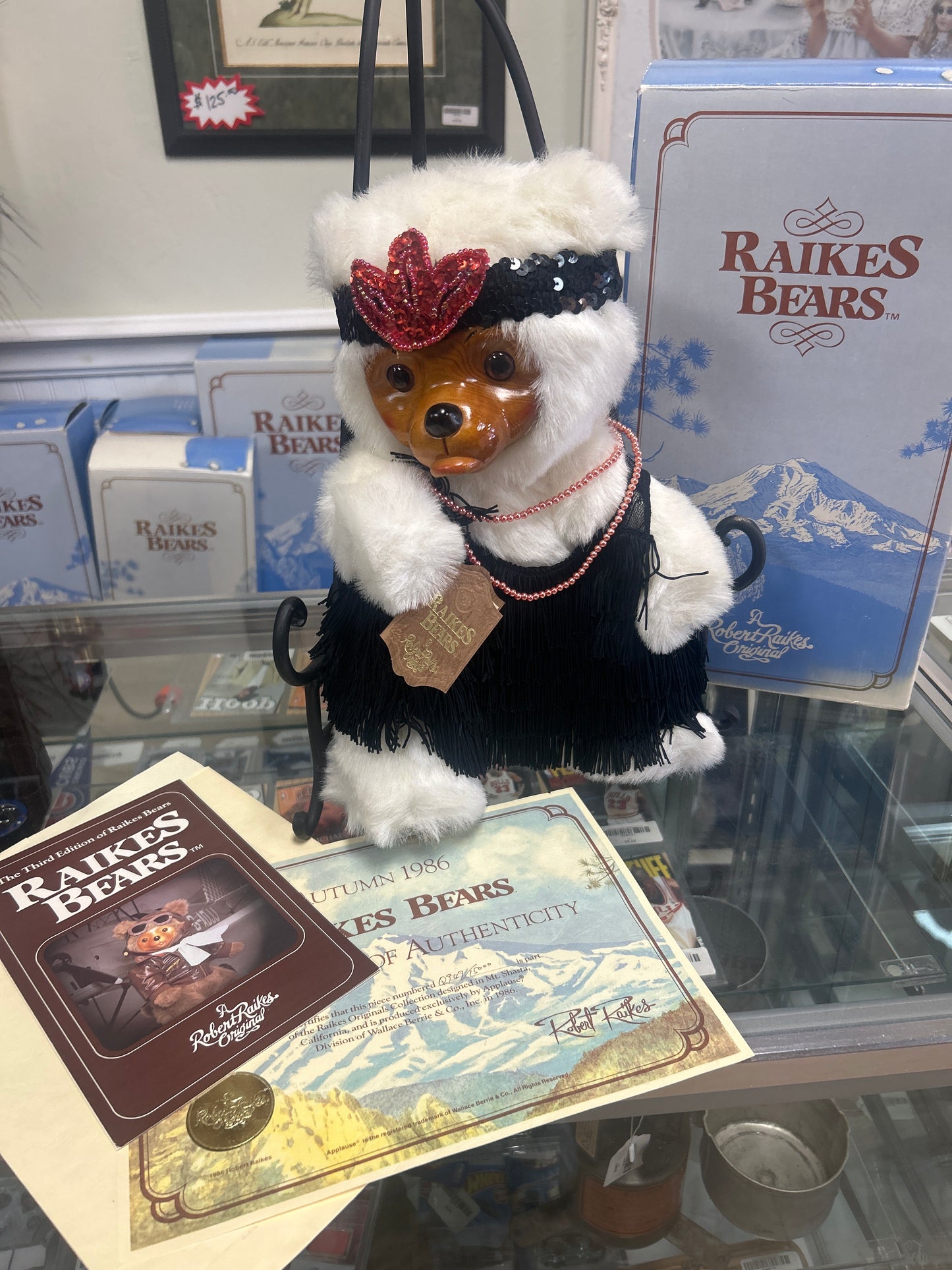 Raikes Original Bear Zelda- W/Box 949/15000 Paperwork