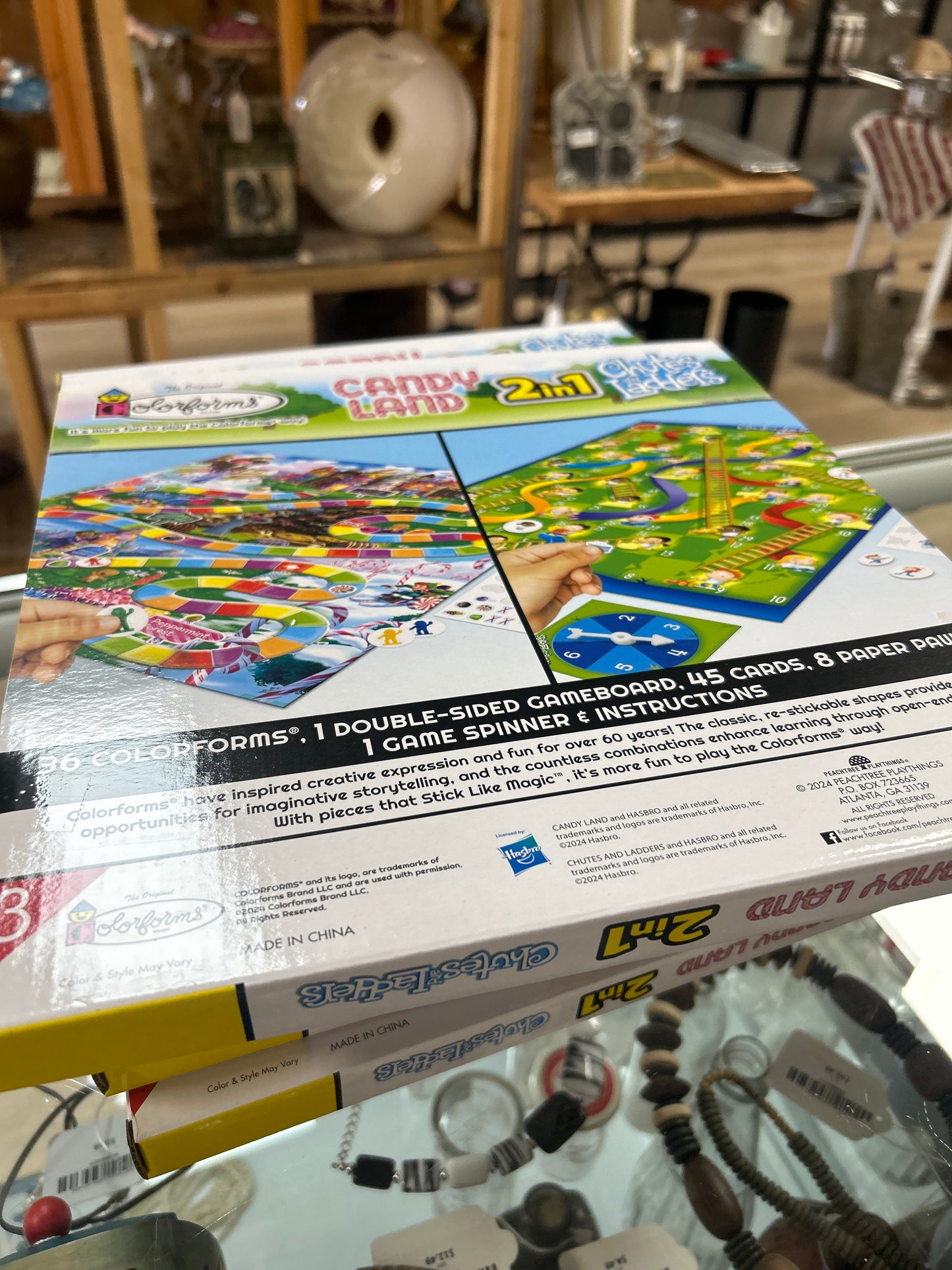 2in1 Candy Land and Chutes and Ladders Game
