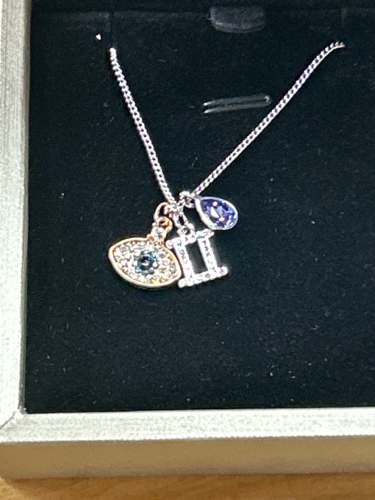 Necklace Eye of Evil (purple)