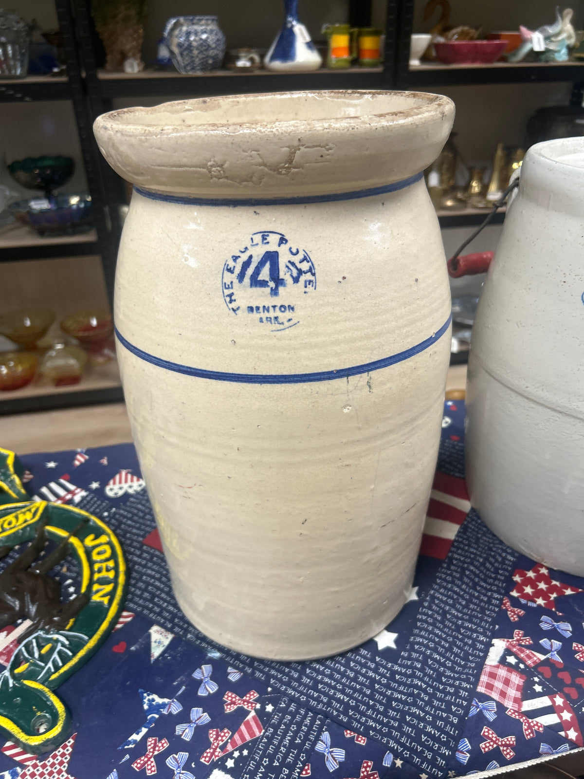 The Eagle Pottery Company (located in Benton, Arkansas)