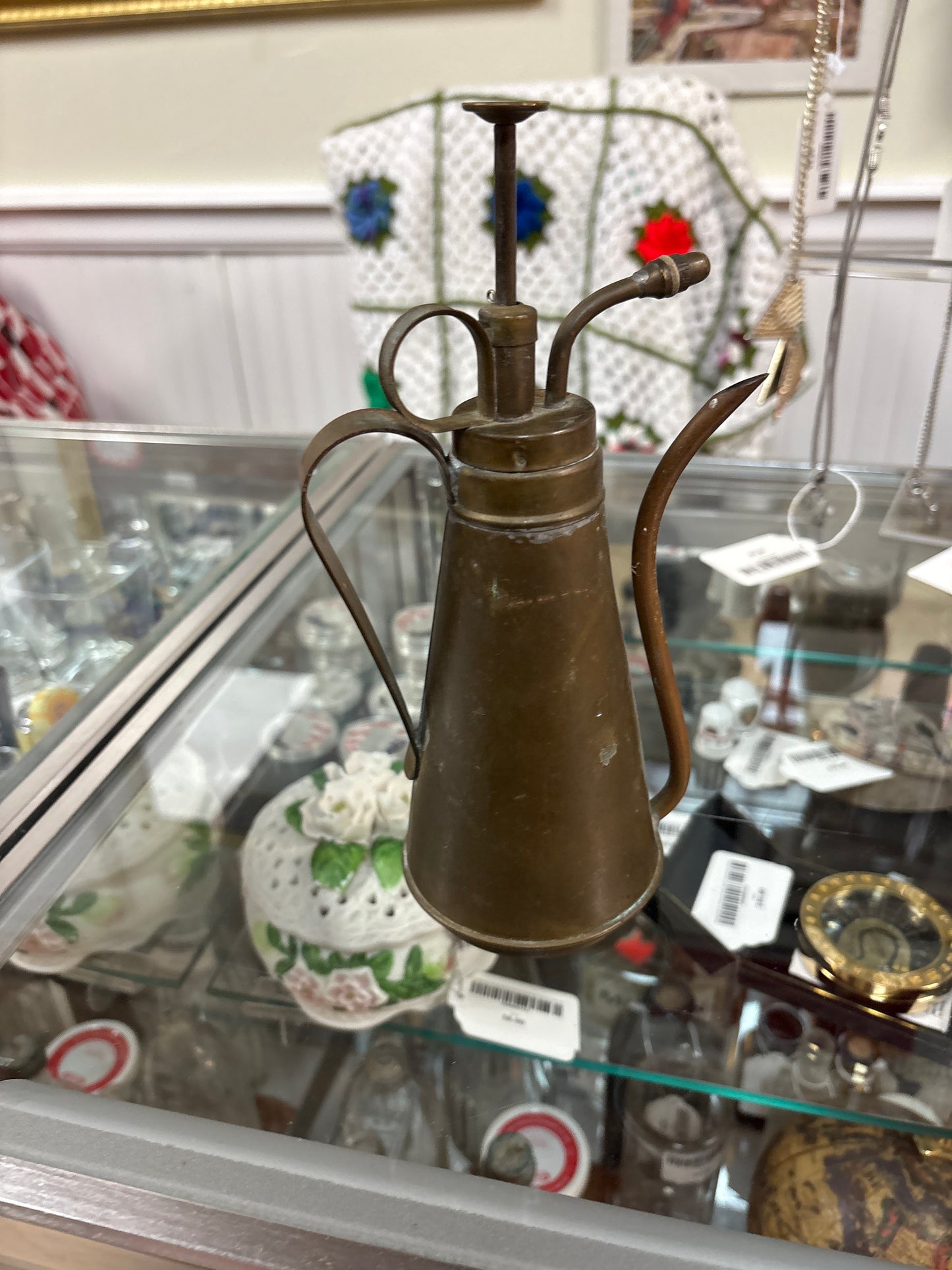 Vintage Brass Plant Atomizer
