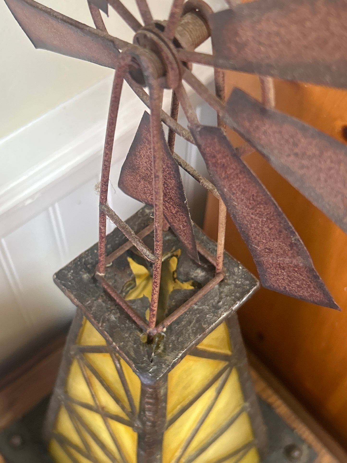 Vintage well or windmill lamp