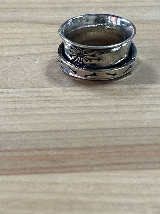 Double Dandy Lion Ring size 7