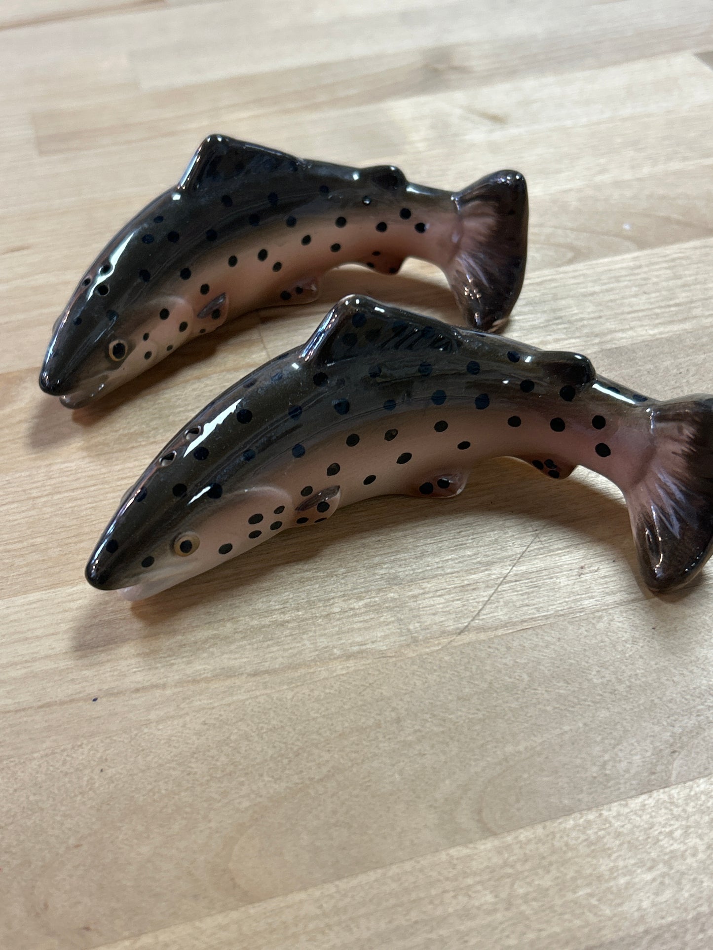 Trout Salt & Pepper Shaker