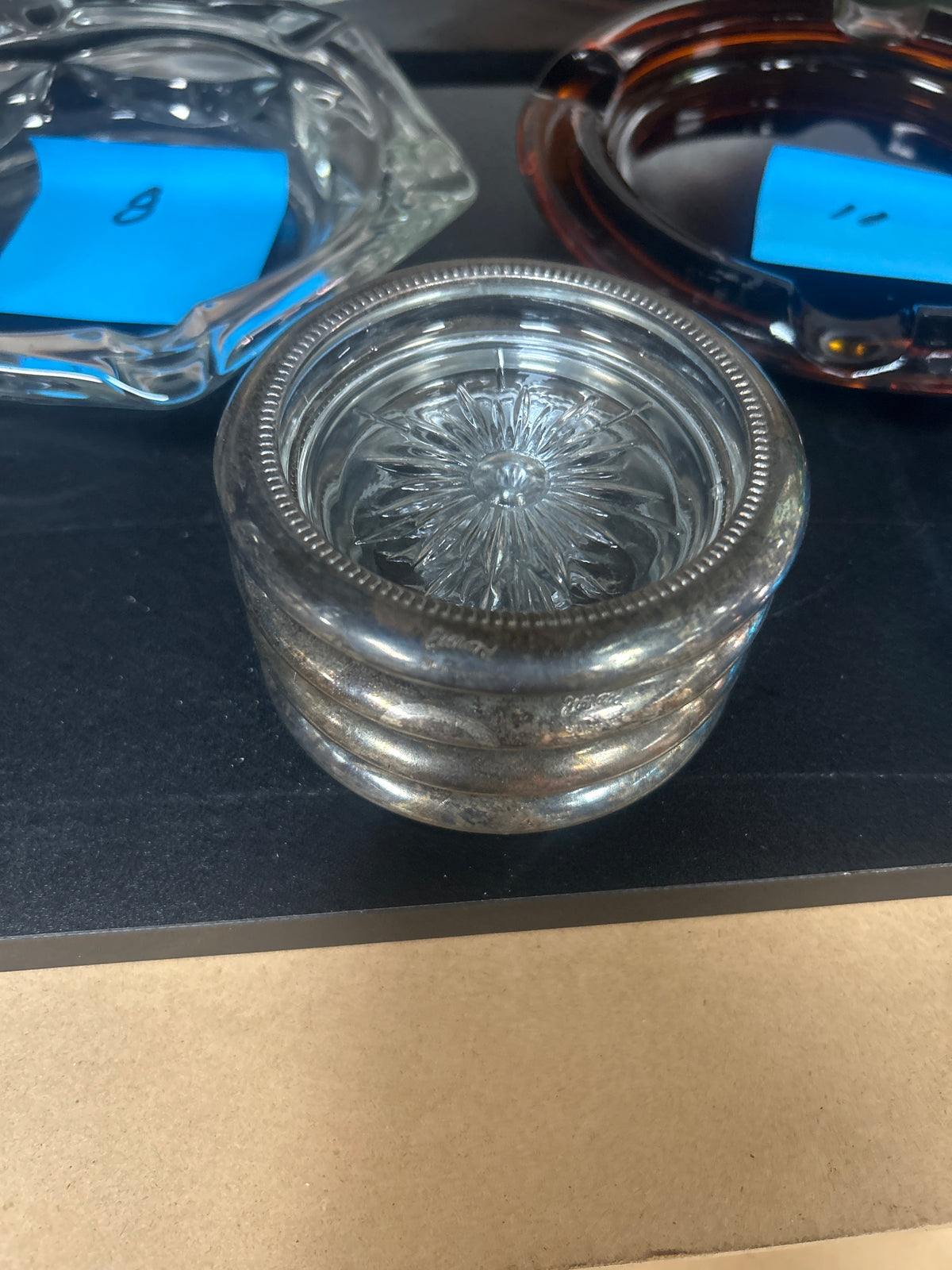 Leonard Silver Coasters