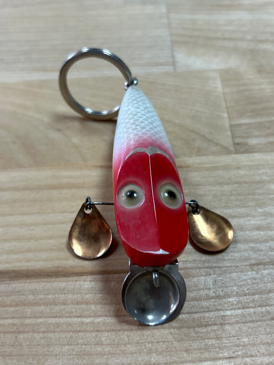 Fishing Lure Keychain R/W