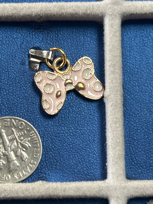 Charm (pink bow)