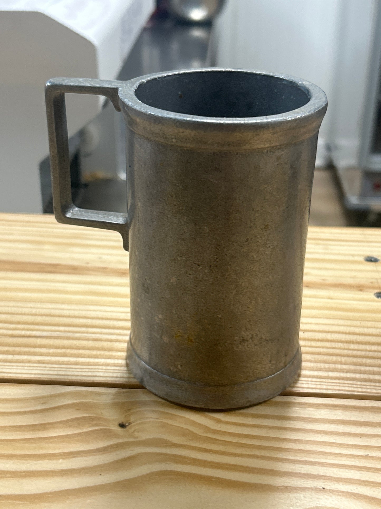 Vintage Pewter Field Mug