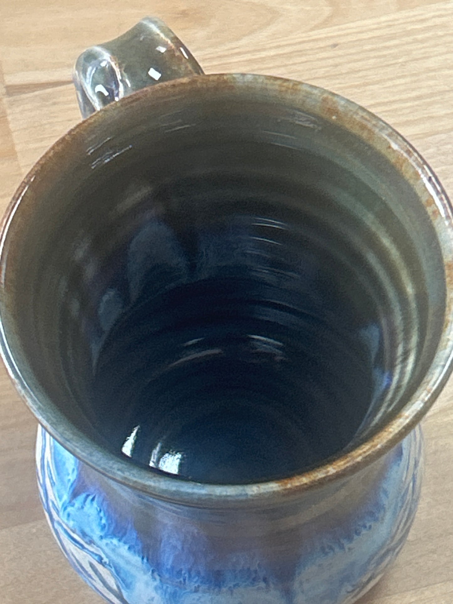 Studio pottery mug (unknown signature but n bottom)