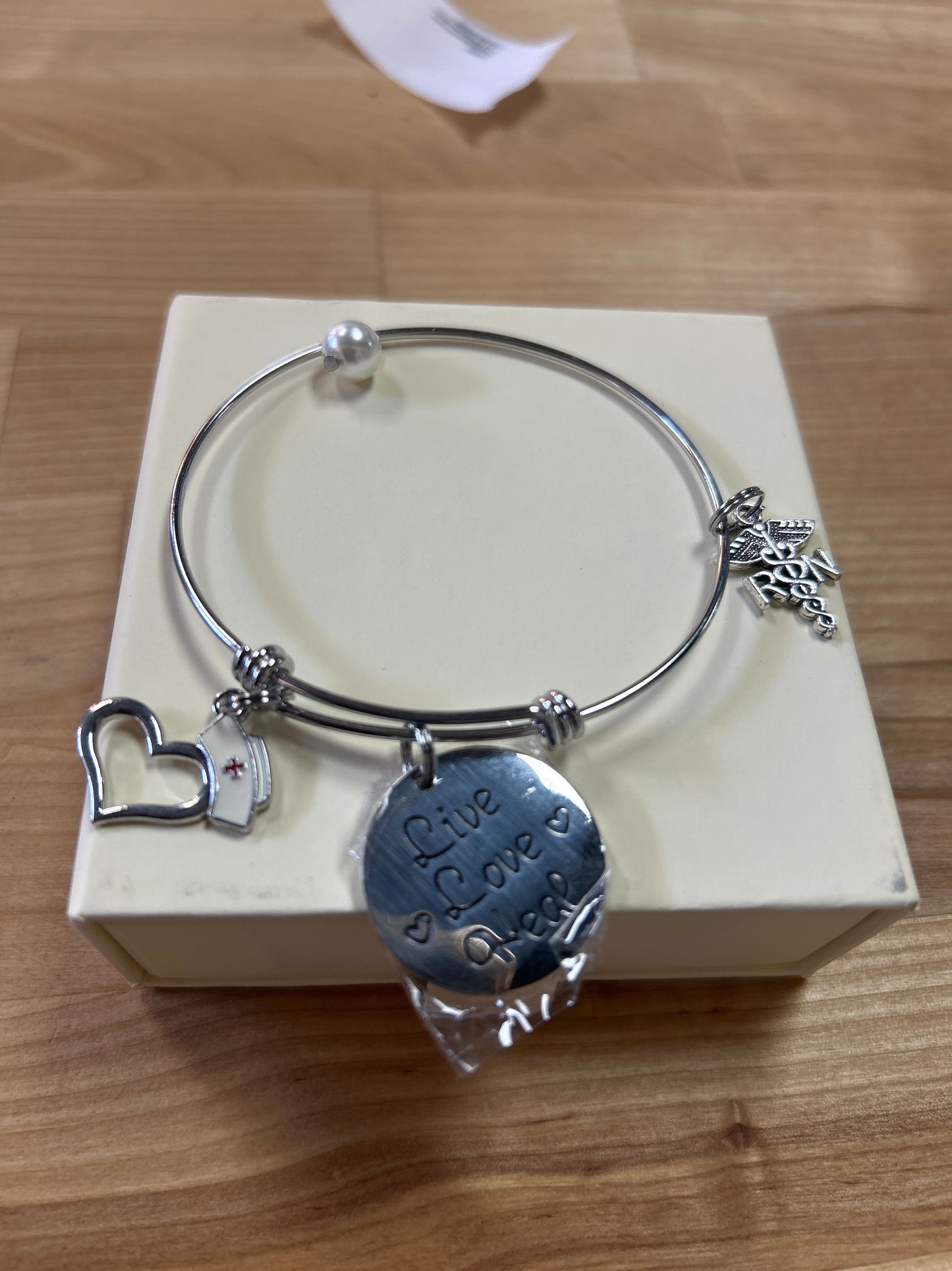 Luv, Love, Heal RN Bracelet