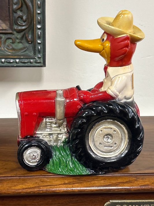 Vintage Vinilos Romay bank tractor