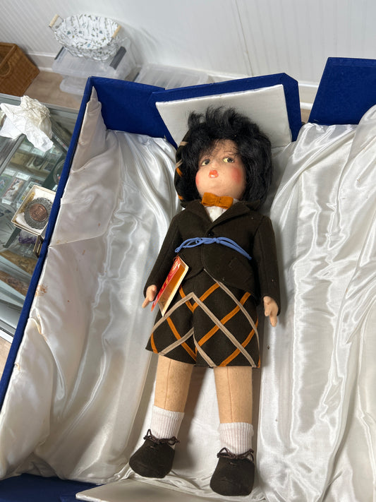 Vintage Lenci Doll w/ Documents