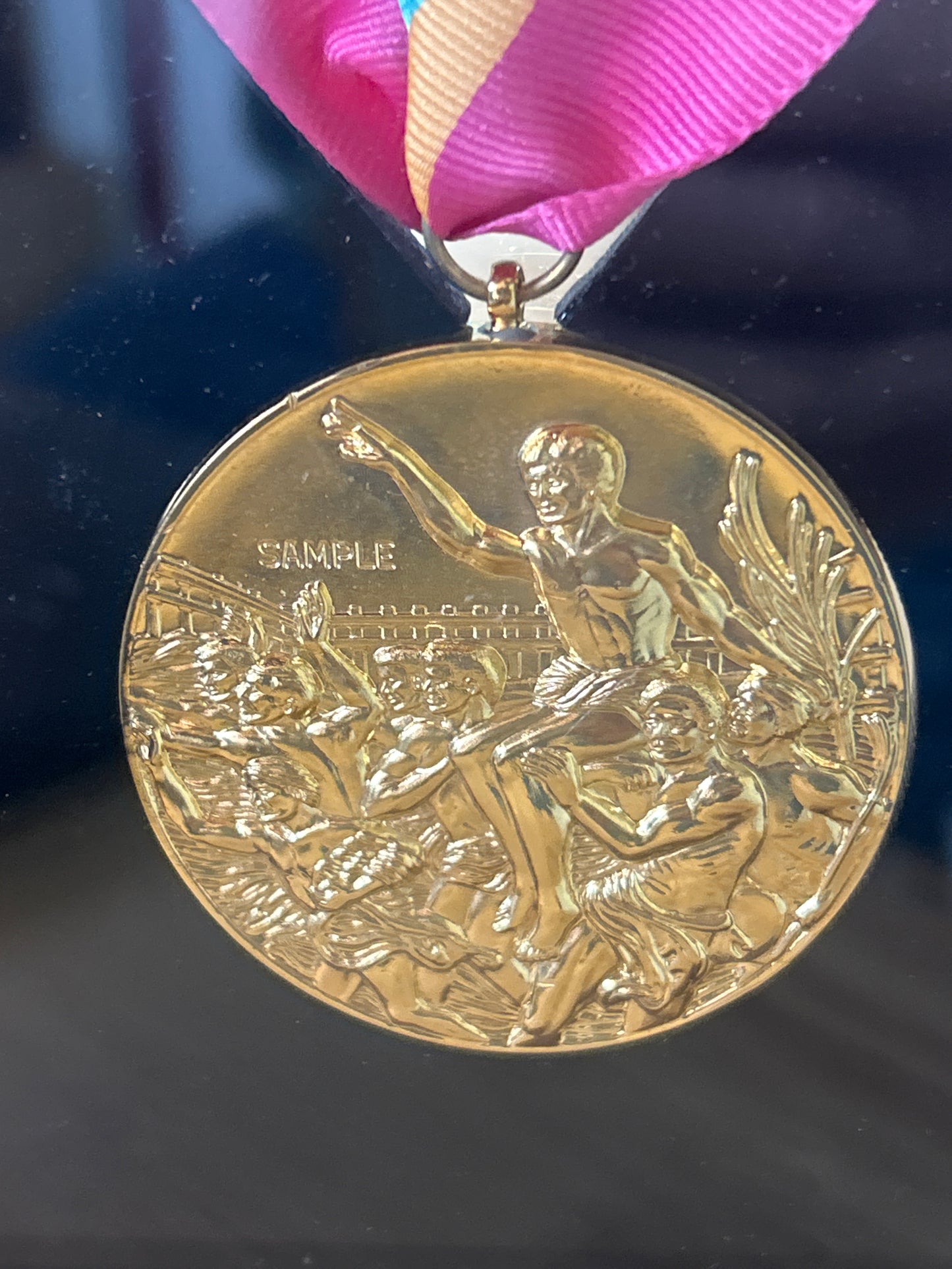 Josten’s Sample Metal 1984 Olympics in original case