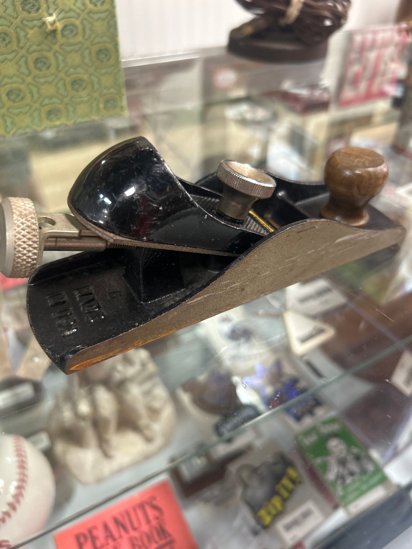 Vintage STANLEY Block Plane No.220 Made in USA