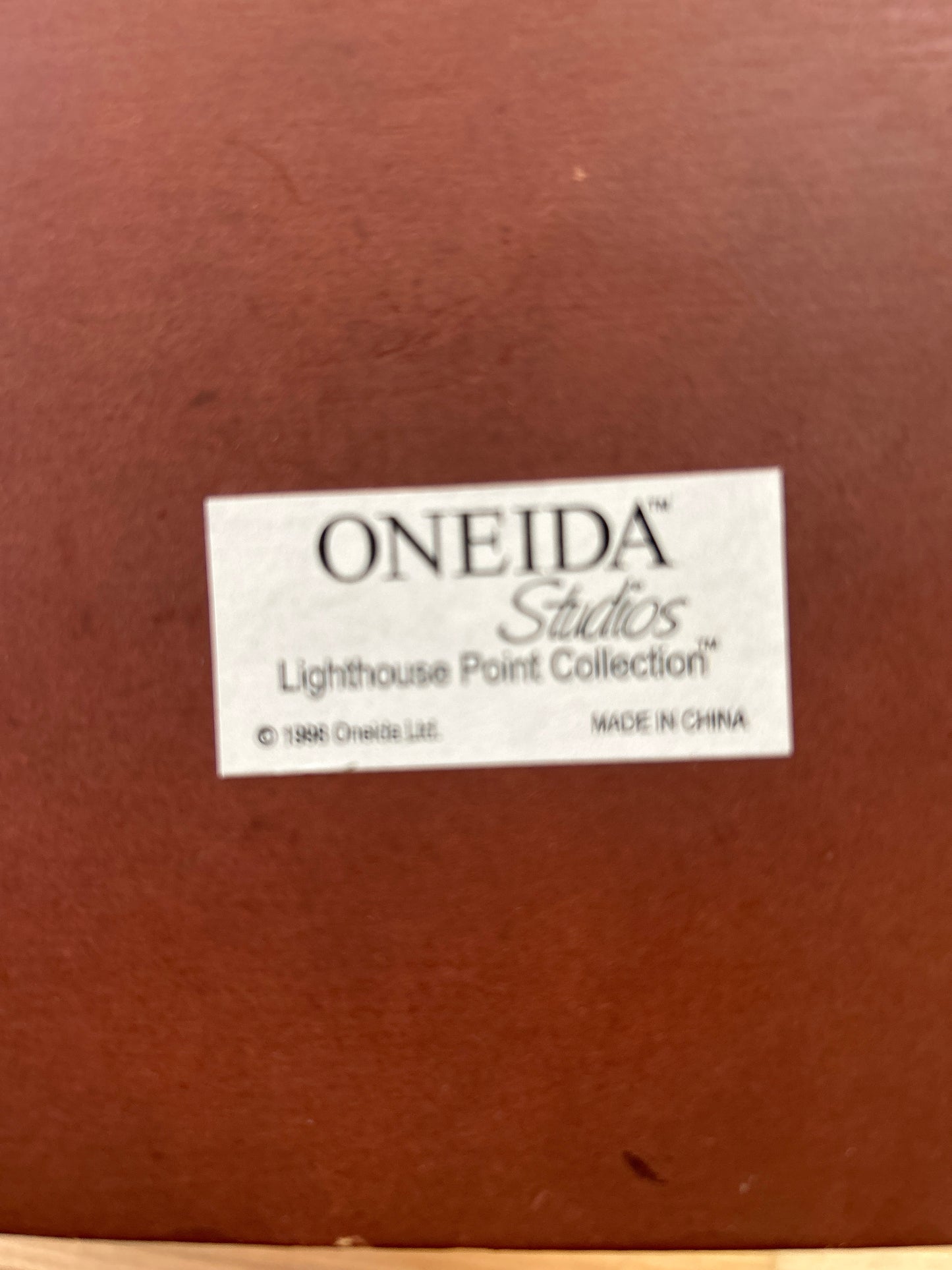 Oneida Studio Lighthouse Point Collection (lot of 4)