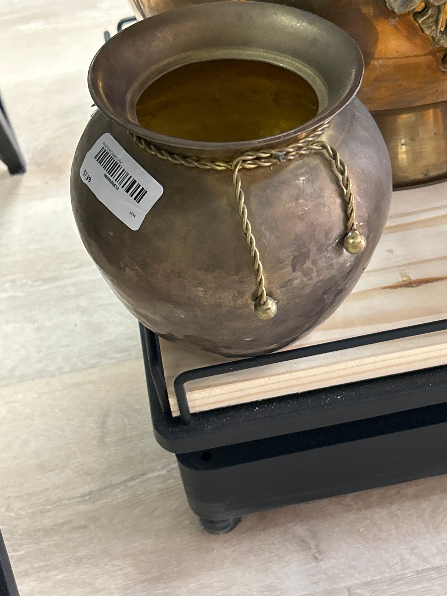 Small Vase Copper Color